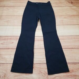 NEW Old Navy Pixie Flare Pants Womens 4 Petite Blue High Rise Dress Trousers